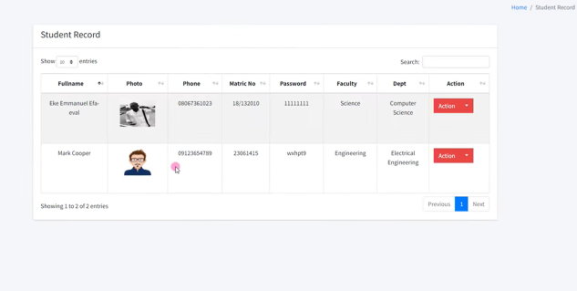 Project 3 Thumbnail: Student Clearance Management System
