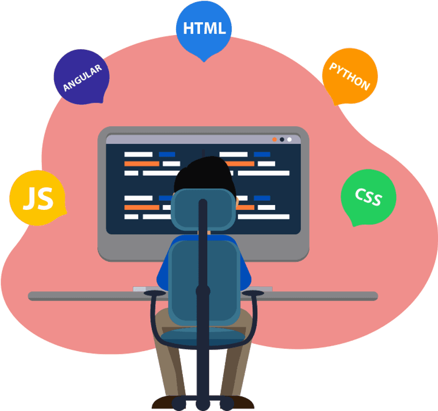 Abstract developer illustration